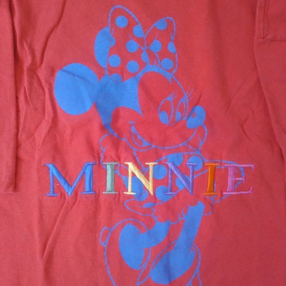 Vintage Disney Originals Minnie Mouse Embroidered T-Shirt
